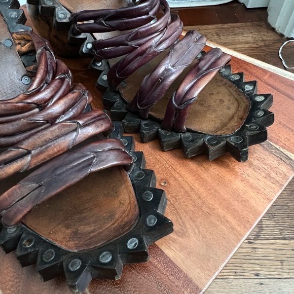 Joseph Debach Made in Italy Artisanal Leather Sandals - RARE - ONE OF A KIND - Picture 7 of 7